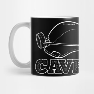 Caver Caving Cave Speleology Mug